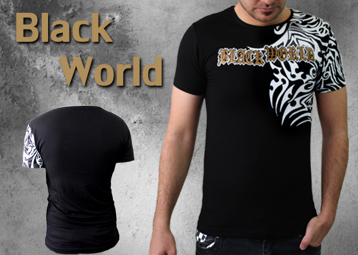 تی-شرت-مردانه-Black-World