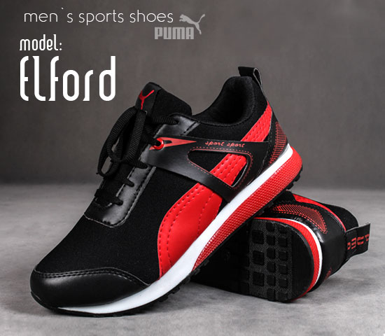 کفش-مردانه-Puma-مدل-Elford(قرمز)