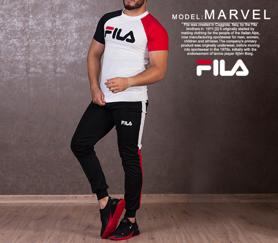 ست-تیشرت-و-شلوار-Fila-مدل-Marvel