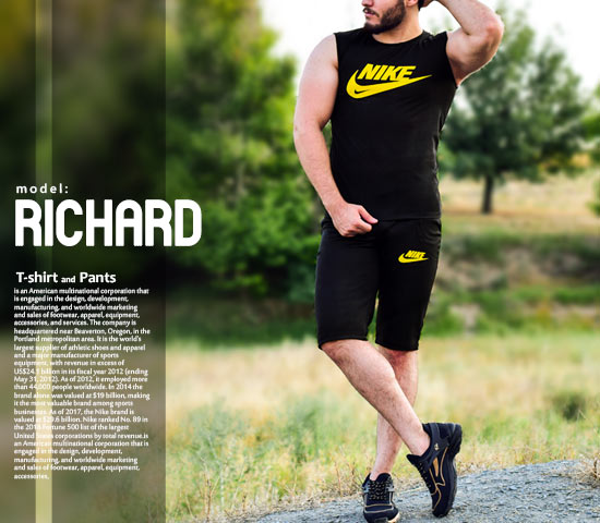 ست-تاپ-و-شلوارک-Nike-مدل-Richard