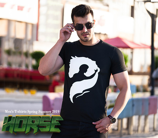 تیشرت-مردانه-مدل-horse