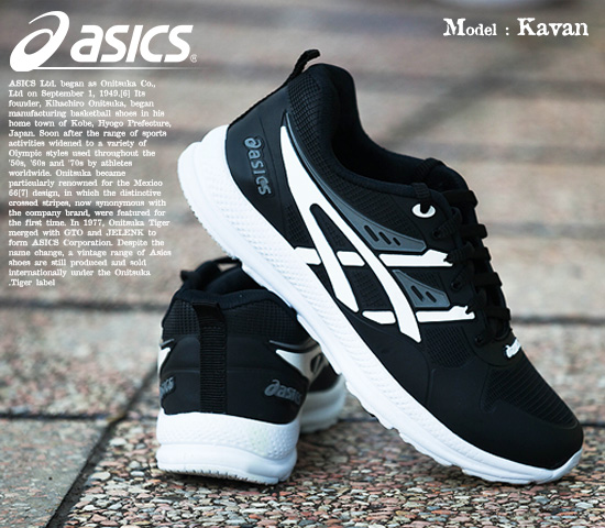 کفش-مردانه-Asics-مدل--Kavan-(مشکی-سفید)