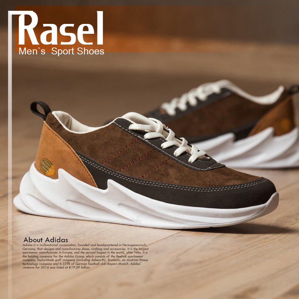 کفش-مردانه-Adidas-مدل-Rasel-(قهوه-ای)
