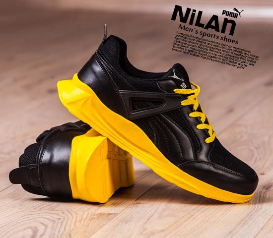 کفش-مردانه-Puma-مدل-Nilan(زرد)