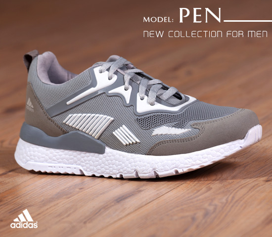 کفش-مردانه-Adidas-مدل-Pen-(طوسی)