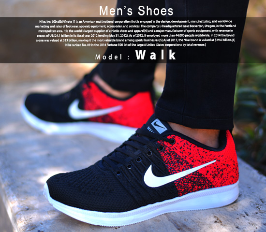 کفش-مردانه-Nike-مدل-Walk-(قرمز)