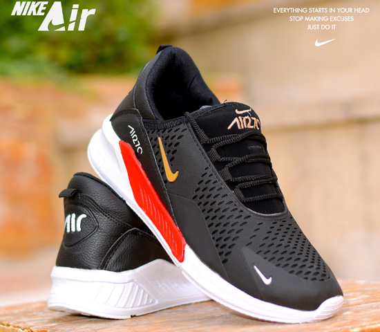 کفش-مردانه-Nike-مدل-27C(مشکی)