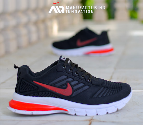 کفش-مردانه-Nike-مدل-Dekaplus-(مشکی-قرمز)