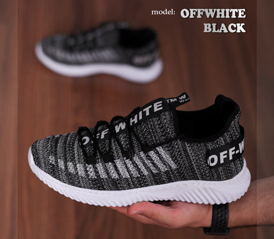 کفش-مردانه-مدل-Offwhite_Black