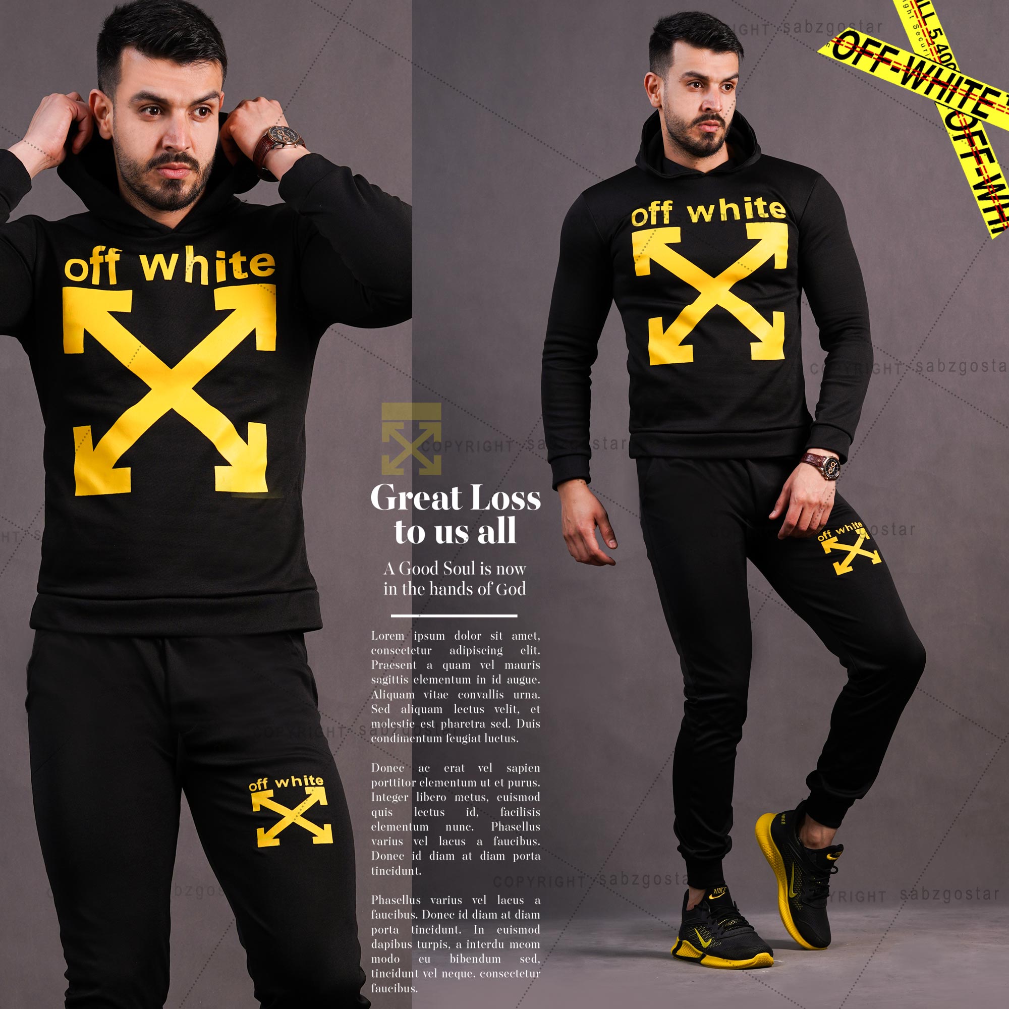 ست-سویشرت-وشلوار-Off-White-black