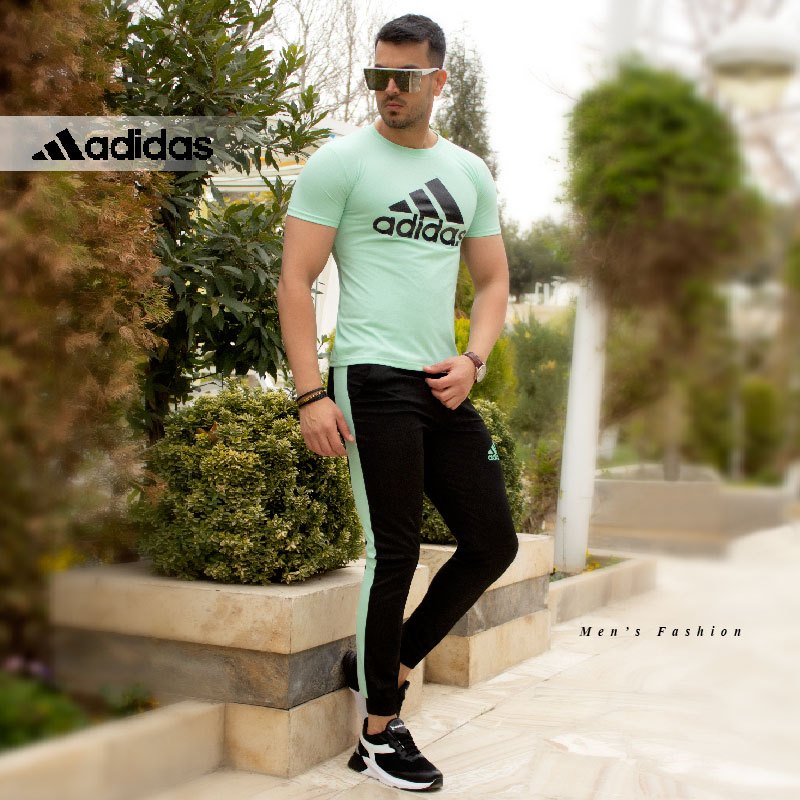 ست-تیشرت-و-شلوار-adidasمدل-Atro(سبز)