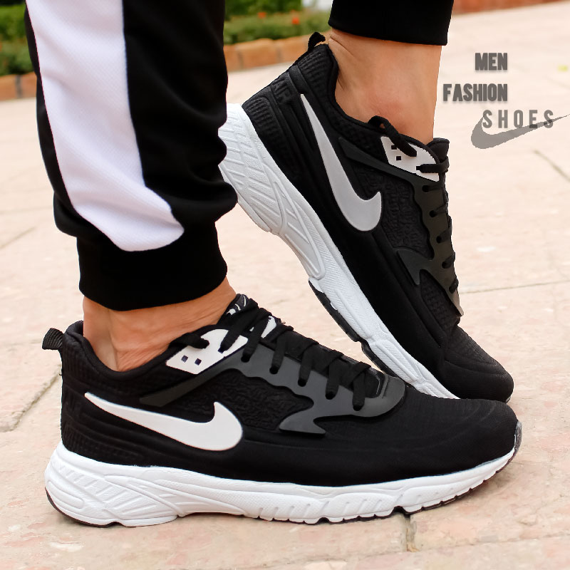 کفش-مردانه-Nike-مدل-Walid-(مشکی-سفید)