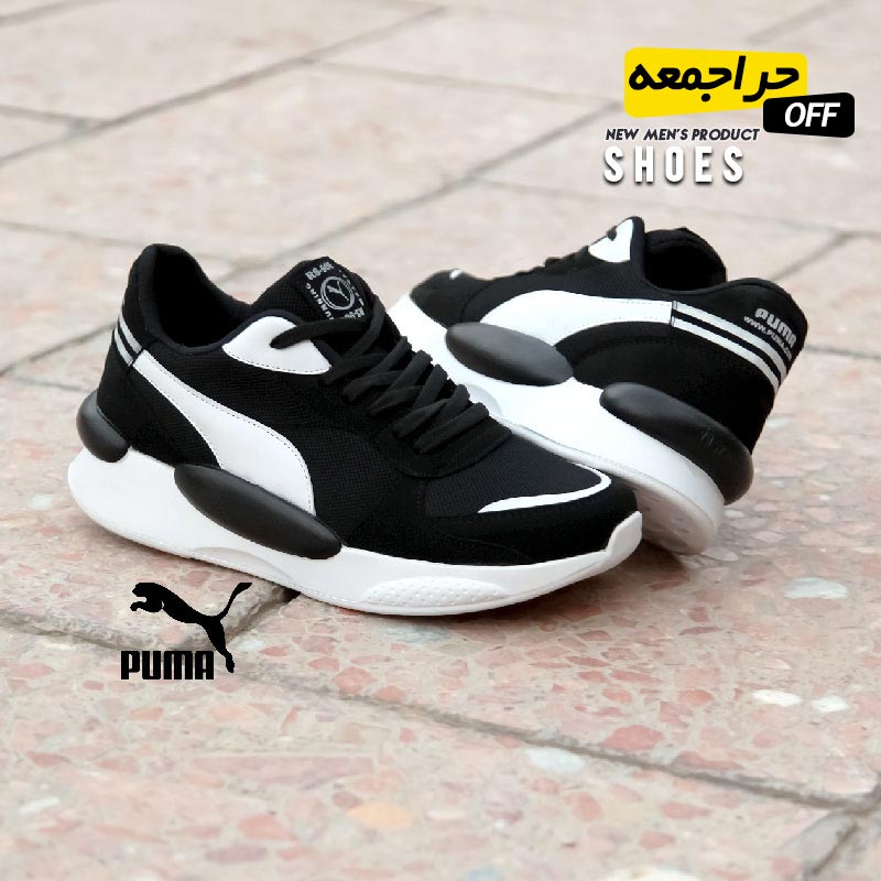 کفش-مردانه-Puma-مدل-Arvij-(مشکی-سفید)