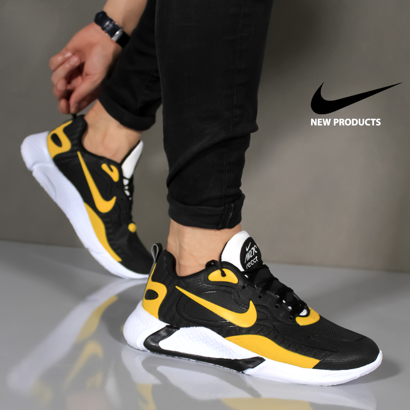 کفش مردانه Nike مدل Air 270 (مشکی زرد)