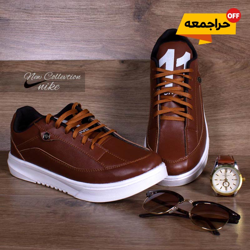 کفش مردانه Nikeمدل eleven(قهوه ای)