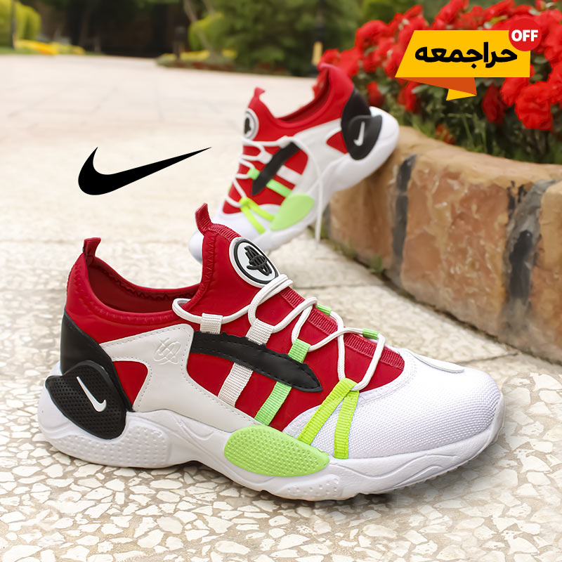 کفش-مردانه-Nike-مدل-ALPA-(سفید-قرمز)