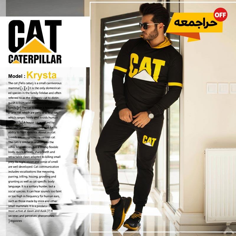 ست-سویشرت-وشلوار-مردانه-Cat-مدل-Krysta-(آستین-بلند)