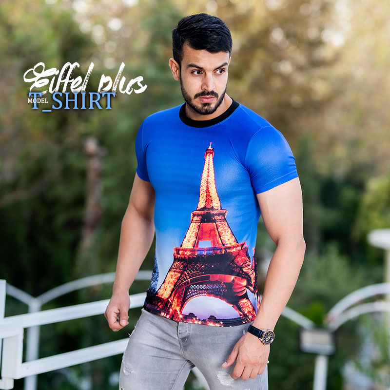 تیشرت-مردانه-eiffel-plus