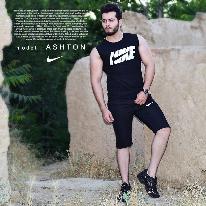 ست-تاپ-و-شلوارک-nike-مدل-Ashton