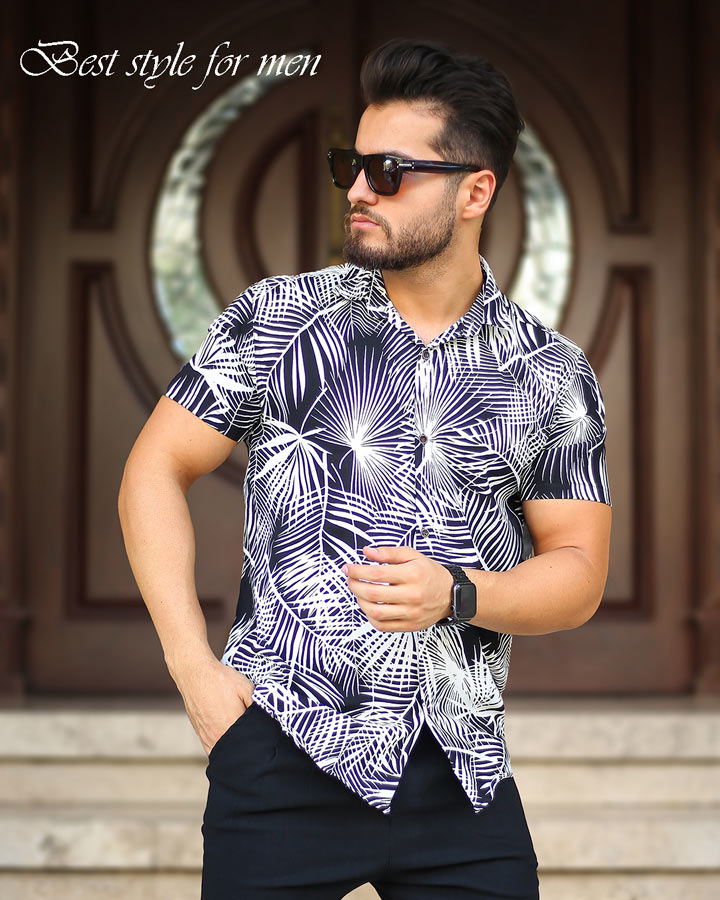 پیراهن-مردانه-هاوایی-مدل-namiba