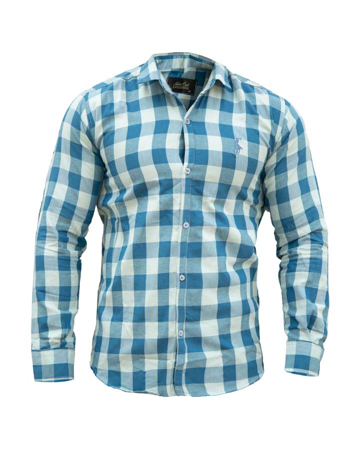 پیراهن-مردانه-مدل-Jachs-(آبی)