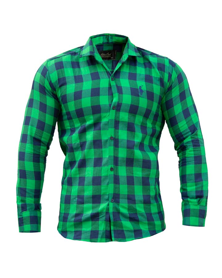 پیراهن-مردانه-مدل-Jachs-(سبز)