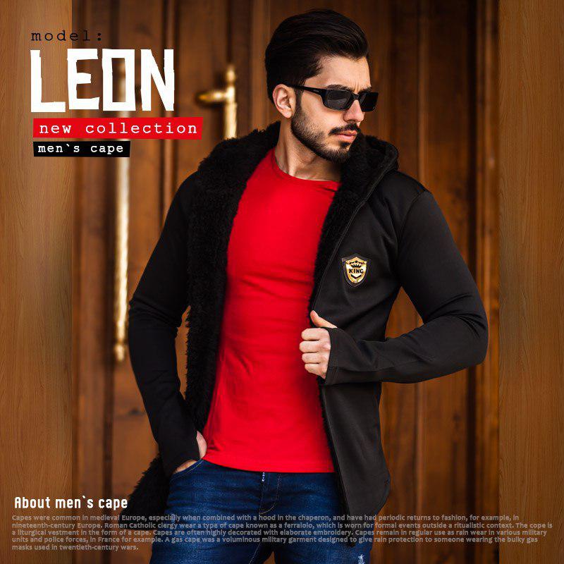 هودی مردانه مدل leon