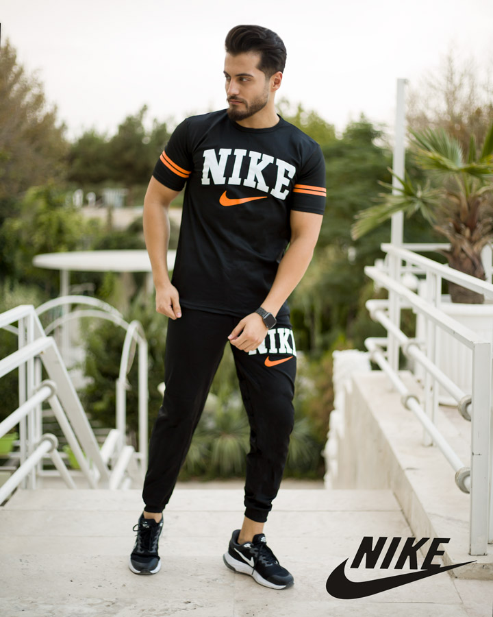 ست تیشرت و شلوار nike مدل b87