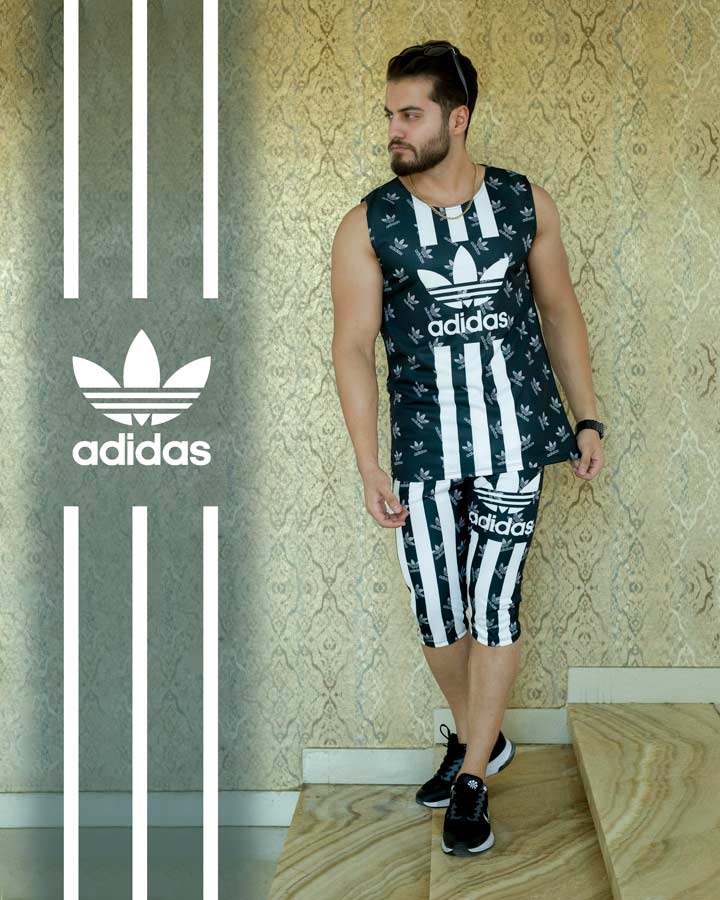 ست تاپ و شلوارک مردانه Adidas مدل Lima